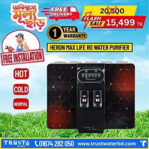 Heron Max Life Hot, Cold, Normal RO Water Purifier
